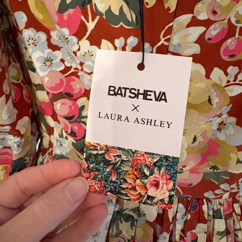 Batsheva  x Laura Ashley Floral Women's Dress - Picture 6 of 6